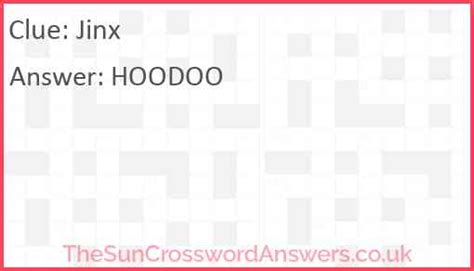 jinx crossword clue|another word for jinx crossword.